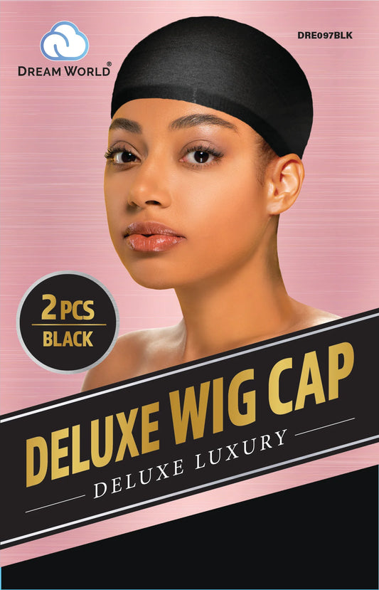 Dream Deluxe Luxury Wig Cap Black